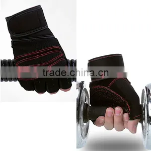 Professional High Quality Half Finger Weight Lifting Gloves / Sports Gloves thumbnail-1