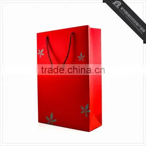 High Quality Matt Shopping Paper Bag/Fashionable Clothing Packaging Bag thumbnail-4