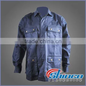 Hot Sale Hi-Vis Orange Reflective Security Jackets for Men thumbnail-1