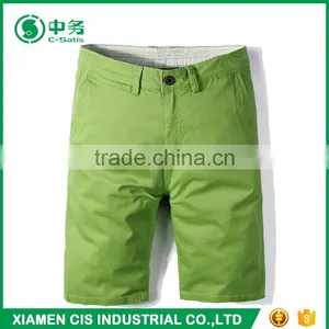 Fashion Style Multi Color 100 Cotton Summer Slim Fit Mens Chino Shorts thumbnail-2