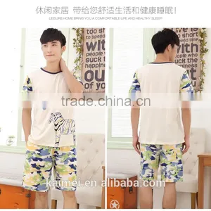 2017 New Design High Quality Best Choice Men's Wholesale Cotton Pajamas thumbnail-3