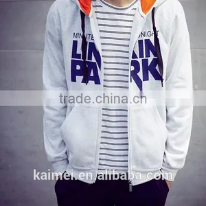 Latest Design Best-selling Life Fleece Adults Zipper Hoodie (CVC60/40) thumbnail-3