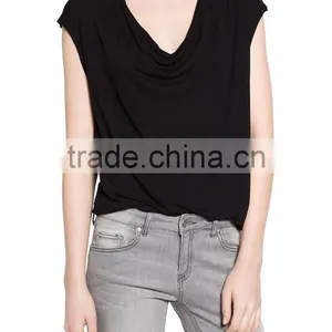 Wholesale t Shirt Personnalise Plain V-neck thumbnail-1