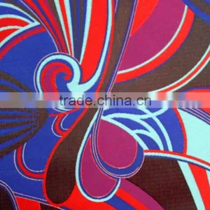 Company Wholesale Jacquard 100% Polyester Fabric for Textile or Garment thumbnail-1