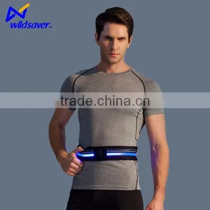 Battery Control LED Flashing Reflective Flip Belt Running Safety Warning Belt thumbnail-2