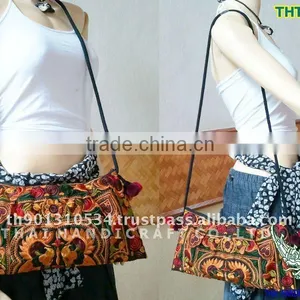 Thai Embroidered HMONG Hill Tribe Shoulder Hand Bag thumbnail-1