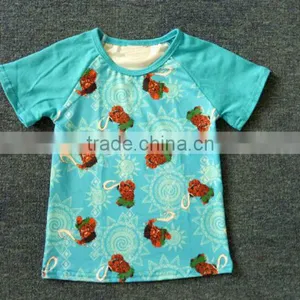 Summer Infant Cartiin Print T-shirt High Quality Boy Clothes 1 Pieces Remake thumbnail-1