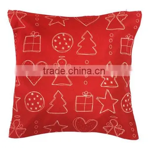 Embroidered Cushin Cover for Xmas thumbnail-3