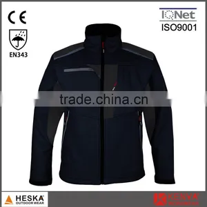 Waterproof Workwear 3 Layer Soft Shell Jacket thumbnail-3