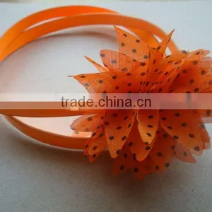 Fashion Cute Baby Girls Skinny Belt With Flowers thumbnail-1