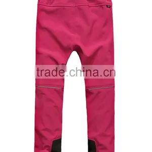 Waterproof Windproof Fleece Keep Warm Hiking Pants Casual Softshell WaterProof Pants thumbnail-1