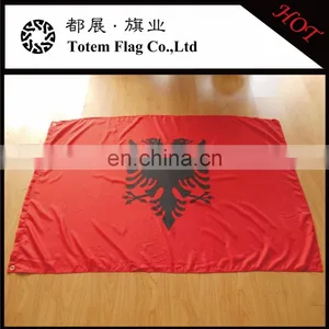 Cheap Custom Printing National Flag, Albania Flag thumbnail-1