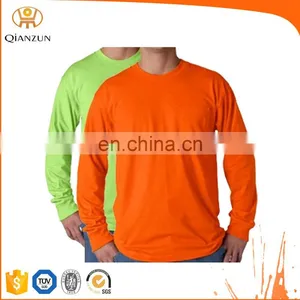 Bright Men Bulk Long Sleeve T-shirts With Pocket thumbnail-1