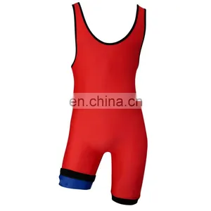 Custom Logo Mens Wrestling Singlet's uk thumbnail-4
