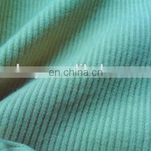 Winfar High Quality Hot Sale 100 Polyester Spandex Dyed Rib 2x2 Ribbed Knitted Fabric thumbnail-3