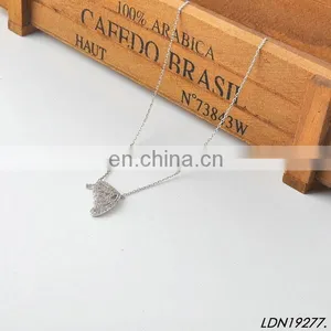 Gold Fox Pendant Necklace With Real Rose Gold Plating thumbnail-6