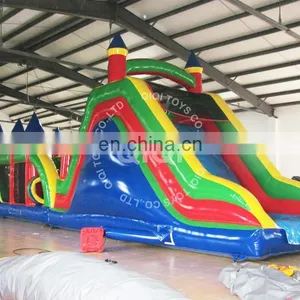 Inflatable Bouncy Castle Funny Inflatable Fun City Air Jumping Obstacle thumbnail-3