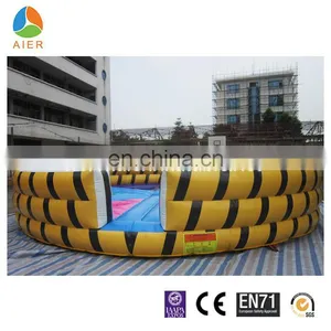 AIER Factory Price Inflatable Meltdown for Sale,best Quality Inflatable Wipe Out Circling Game Prices thumbnail-3