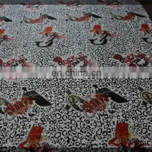 Scuba Leopard Print Digital Printing Fabric thumbnail-1