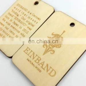 Clothing Wood Tag Engrave Personalized Wood Hang Tag thumbnail-6