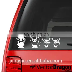 Custom Printing Easy Peel off Vinyl Car Window Stickers thumbnail-6
