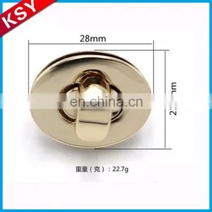 Great Quality Vintage Style Bag Lock Briefcase Latch Classics Metal Locks For Handbags thumbnail-2