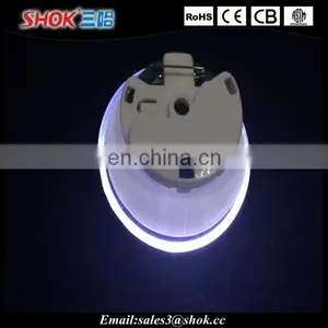 Custom Promotional Arcylic Flashing LED Pin With Logo thumbnail-4