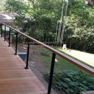 Simple Design Stainless Steel Diameter 4mm Cable Railing for Balcony thumbnail-4