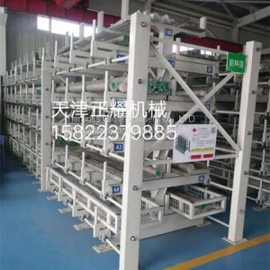 Storage of Round Steel Square Steel Channel Steel Angle Steel Beams Choosing Telescopic Cantilever Racking thumbnail-5