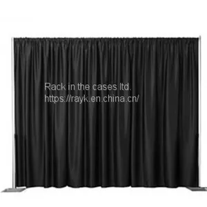 2019 Black Backdrop Pipe and Drape for Exhibition thumbnail-2