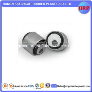 OEM High Quality IATF16949 Galvanized Metal Bonded 60 Shore A EPDM Rubber Bushing thumbnail-1