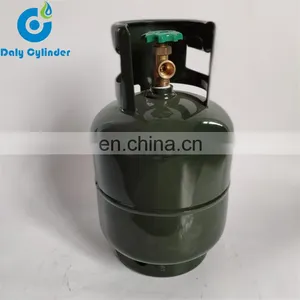 Empty Refillable 10KG LPG Cylinder Propane Cooking Gas Bottle for Argentina thumbnail-3