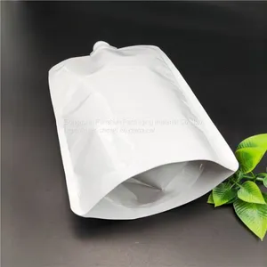 Made in China 1L Empty Off-white Color Plastic PET Bag for 75% Hand Sanitizer/pharmaceutical Use, Can be Used Instead of Bottle thumbnail-5