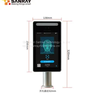 Face Recognition and Temperature Detection Device for Access Control Camera System thumbnail-1