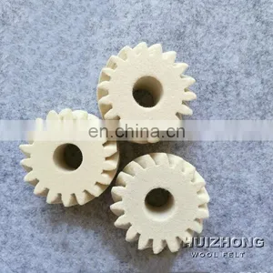 High Quality Customized M2 M3 Industrial Wool Felt Wheel Gear thumbnail-3