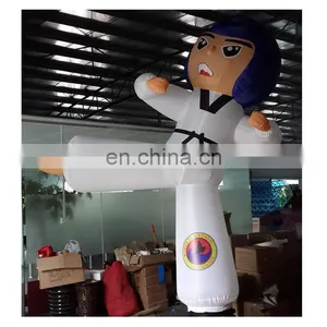 Wholesale 3mH Cheap Inflatable Taekwondo Figure For Advertising And Promotional thumbnail-1