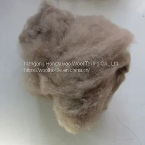 Pure Brown Color Soft Mink Fiber 100% Mink Fiber With Top Quality thumbnail-4