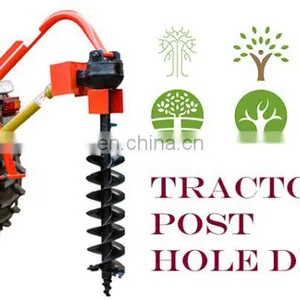 Good Quality Tractor PTO 3 Point Rear Mounted Post Hole Digger for Sale thumbnail-5