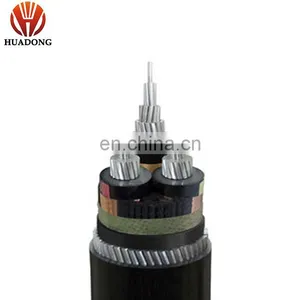 3X150mm2 Medium Voltage PVC Sheathed XLPE Insulated Copper Power Cable thumbnail-5