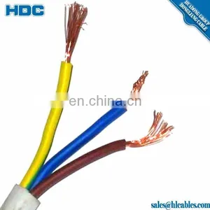300/500v IEC Power Cable Copper Cable Flexible PVC Cable 2C 3C 4C 0.75mm2 1mm2 1.5mm2 2.5mm2 4mm2 Prices thumbnail-5