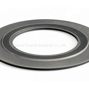 Precision Spiral Wound Gasket / Spiral Metallic Gasket Natural Stainless Steel Color thumbnail-1