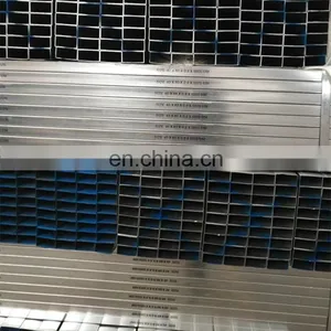 40mmx80mm Galvanized Rectangular Steel Pipe RHS Steel Pipes Price thumbnail-2
