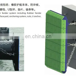 Marine Rubber Fender System Marine Fender Protection System Marine Rubber Fender System With UHMWPE QualityFrontal Panel thumbnail-2