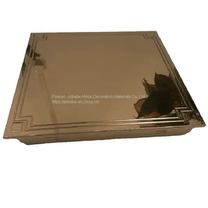 Anti - Oil Anti - Oxidation Stainless Steel Integrated Ceiling316 304 0.6mm Thickness 300X300mm China Factory thumbnail-5