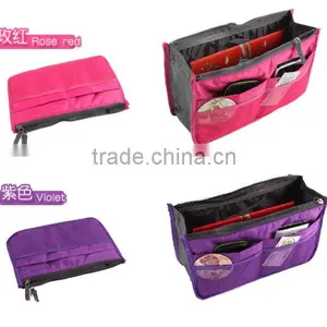 Women Travel Makeup Insert Handbag Organiser Purse Large Liner Organizer Bag thumbnail-5