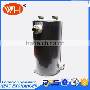 High Efficient 8.0HP Swimming Spa Heat Exchanger From Water to Air Evaporator thumbnail-4