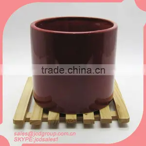 BROWN COLORED Ceramic Flower Pot thumbnail-1