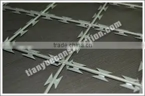 BTO-28 Electro Galvanized Razor Wire(factory and Supplier) thumbnail-1