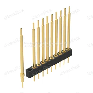 Dnenlink.2.54mm Machined Pin Header Male Single Row H3.00mm Straight DIP thumbnail-1