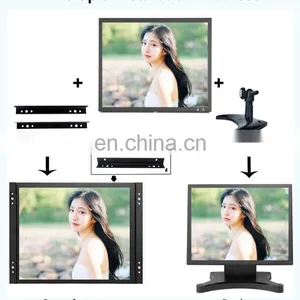 Smart 15 Inch Desktop All in One Capacitive Touch Screen POS Touch Screen LCD Display thumbnail-4